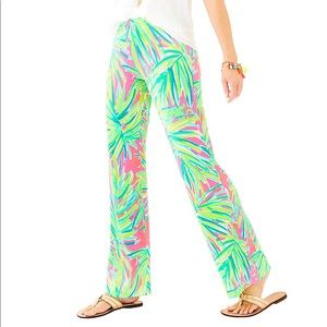 Lilly Pulitzer Georgia May Palazzo Pants, XL, NEW